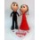 FIGURA NOVIOS BODA PERSONALIZADA GOMA EVA