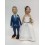 FIGURA BODA PERSONALIZADA A PARTIR FOTOGRAFIA PAPEL MACHÉ