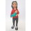 SEÑORA CON BEBÉ EN BRAZOS FIGURA PAPEL MACHÉ