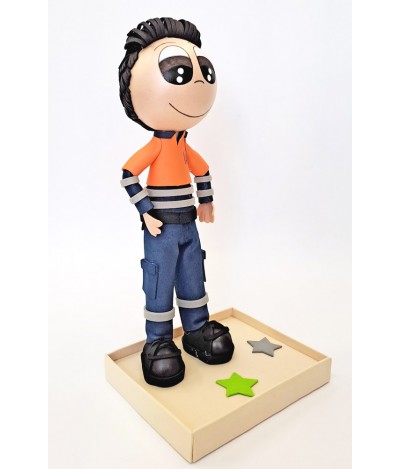 TÉCNICO AMBULANCIAS FIGURAS PERSONALIZADAS GOMA EVA - OFICIOS