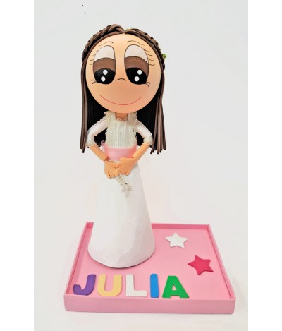 COMUNIÓN FIGURA PERSONALIZADAS GOMA EVA