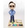 PRIMERA COMUNIÓN BASQUET FIGURA PERSONALIZADA GOMA EVA