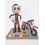 MOTORISTA FIGURA PERSONALIZADA GOMA EVA