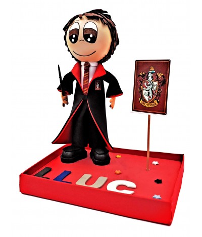 HARRY POTTER FIGURA PERSONALIZADA GOMA EVA 20 CM