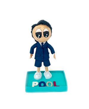 PRIMERA COMUNIÓN FIGURA PERSONALIZADA GOMA EVA 20 cm